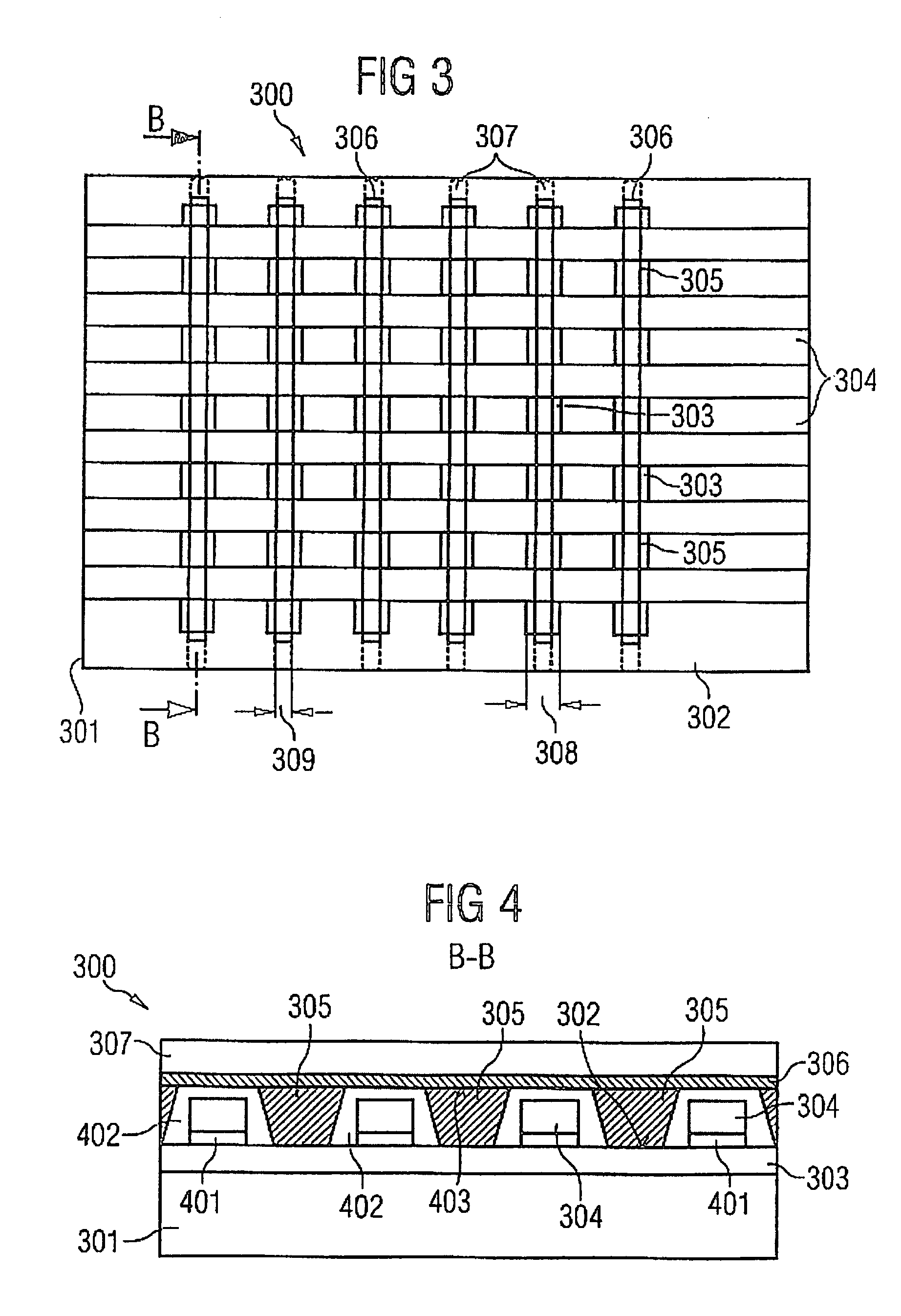 Method for generating an electrical contact with buried track conductors