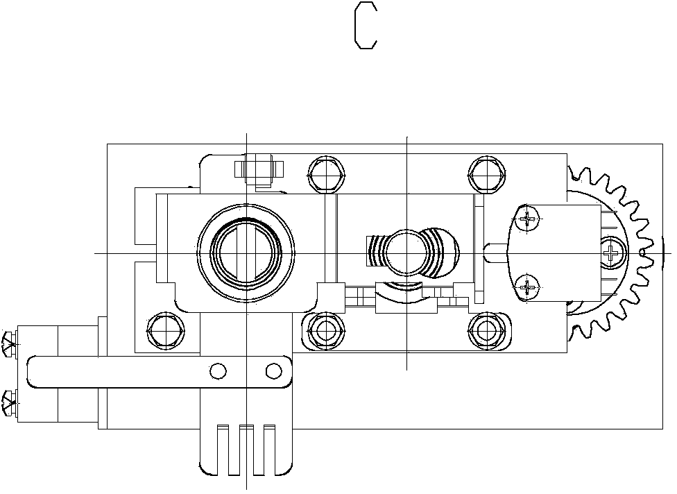 Operating mechanism limiting structure based on magnetic suspension technology