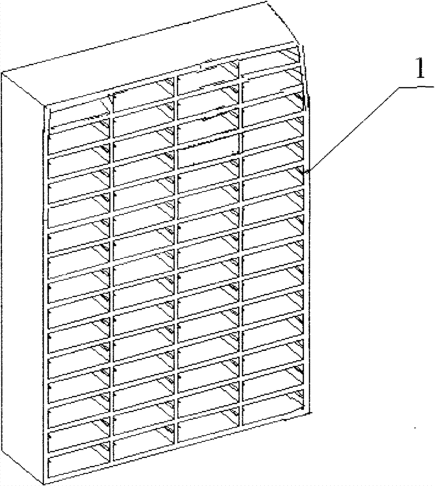 Lithium ion battery high temperature storing extinguishing device