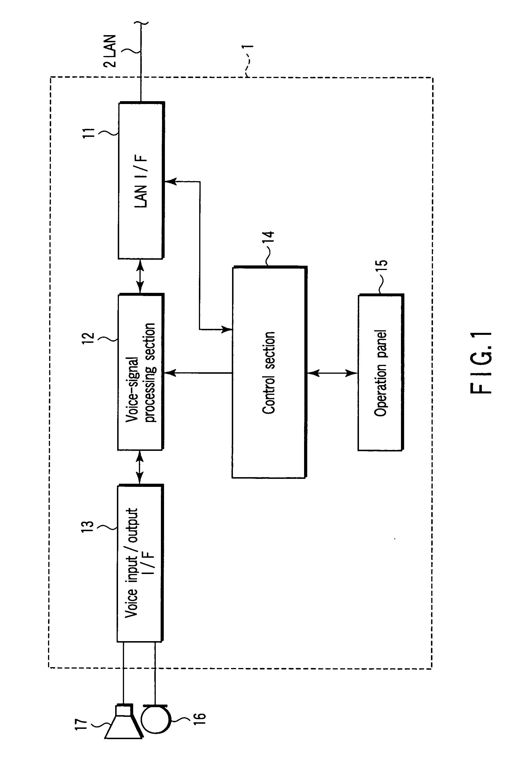 Voice signal clipping circuit and telephone set therewith