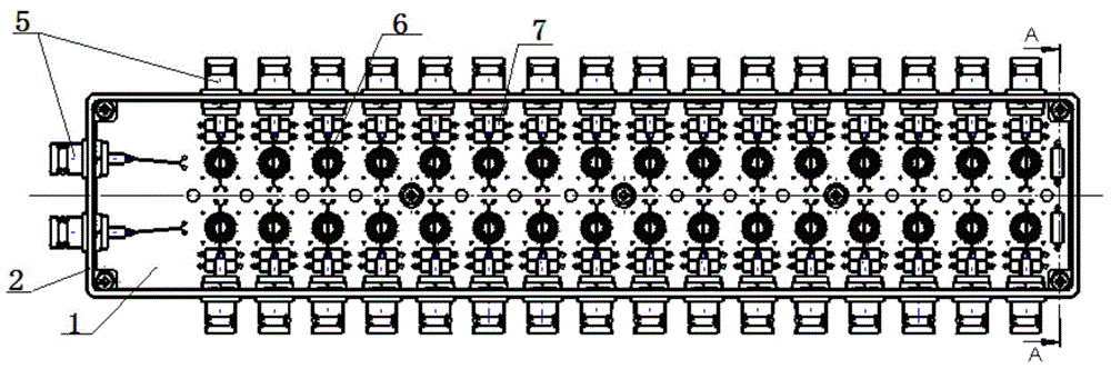 Dual-sixteen sub-line cartridge type coupler