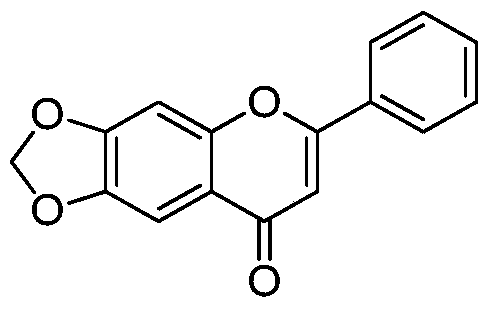 A kind of 2-substituted benzopyran-4-one compound and its application