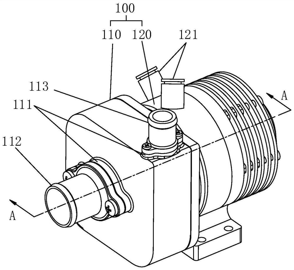 Hydrogen circulating pump