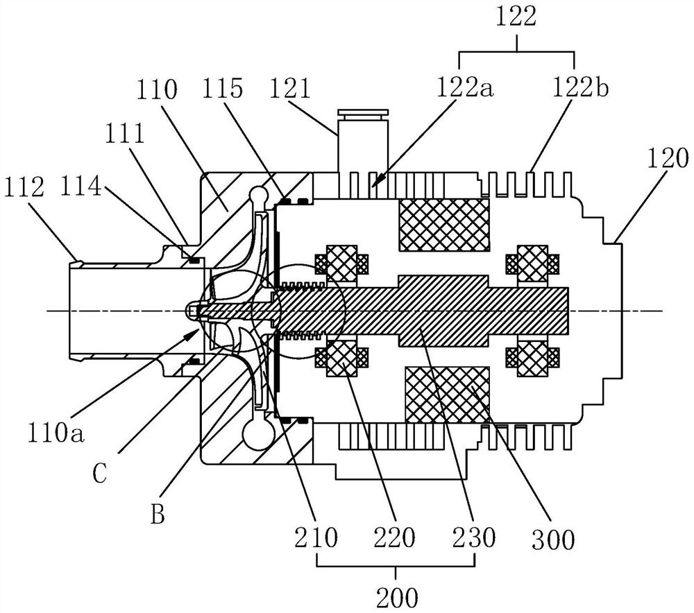 Hydrogen circulating pump