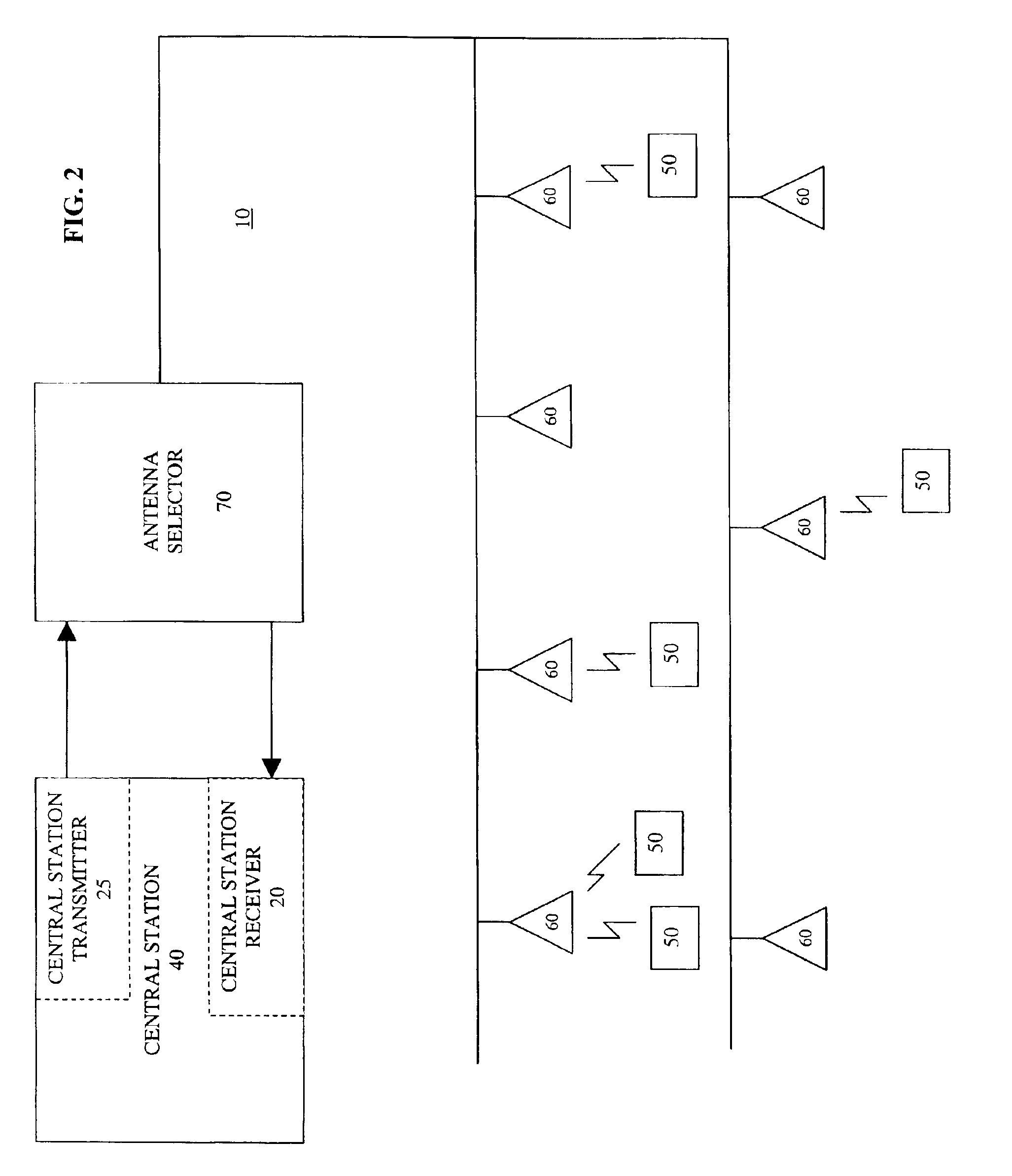 System and method for a low rate, in-band broadcast communication for medical telemetry