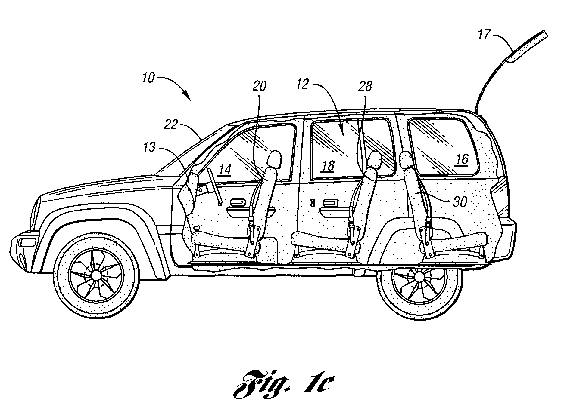 Seat configuration system for an automotive interior