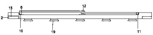 Construction project cost field surveying and mapping device