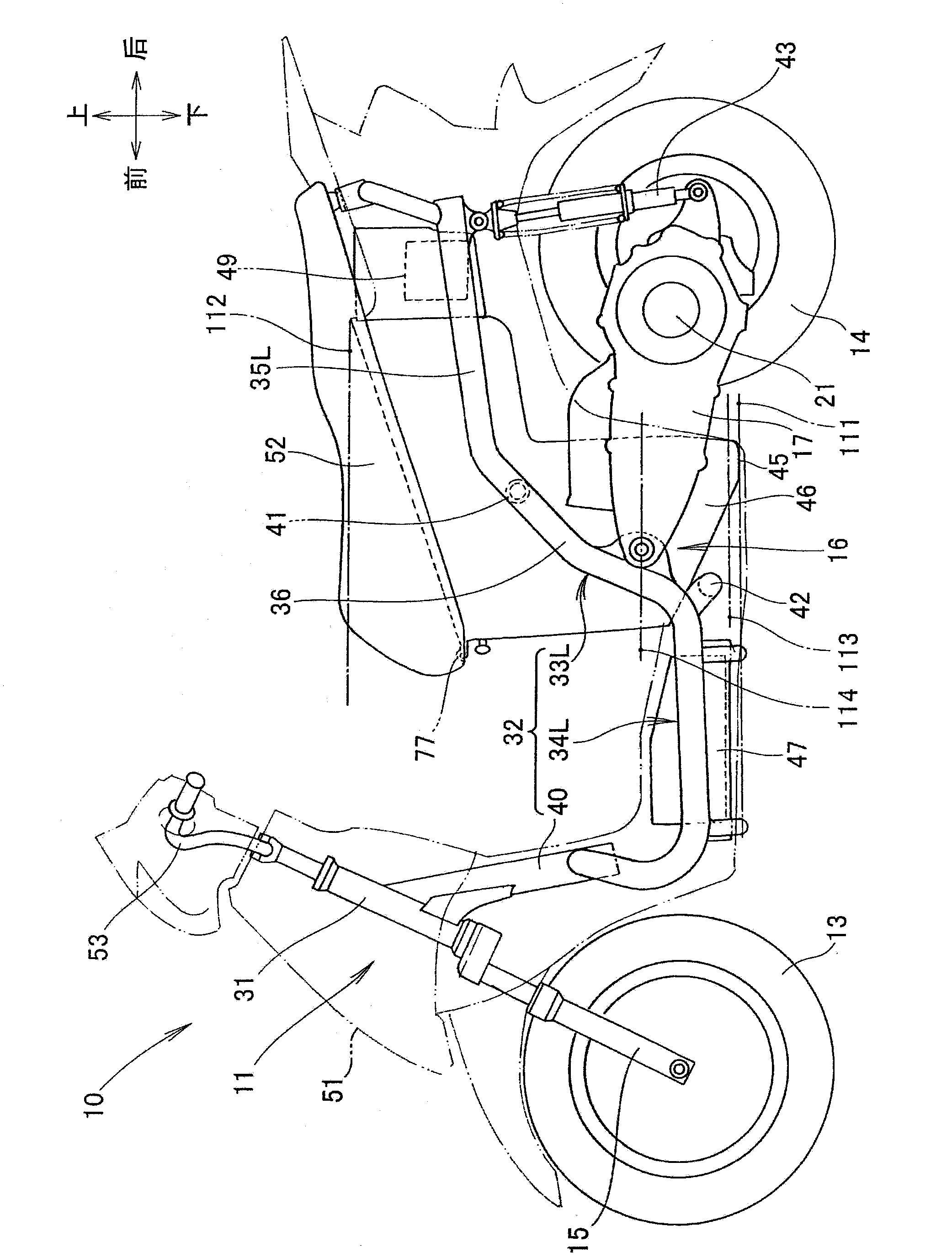 Electric two-wheeled vehicle