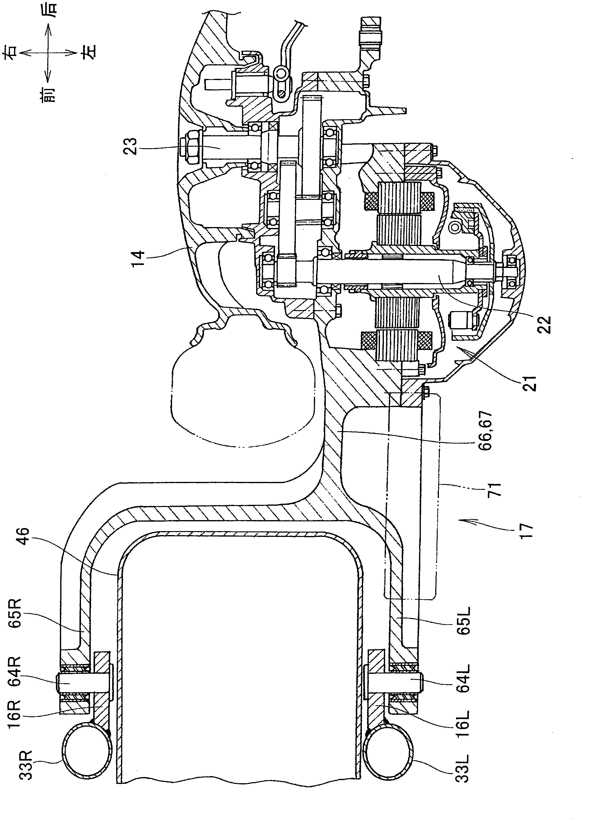 Electric two-wheeled vehicle