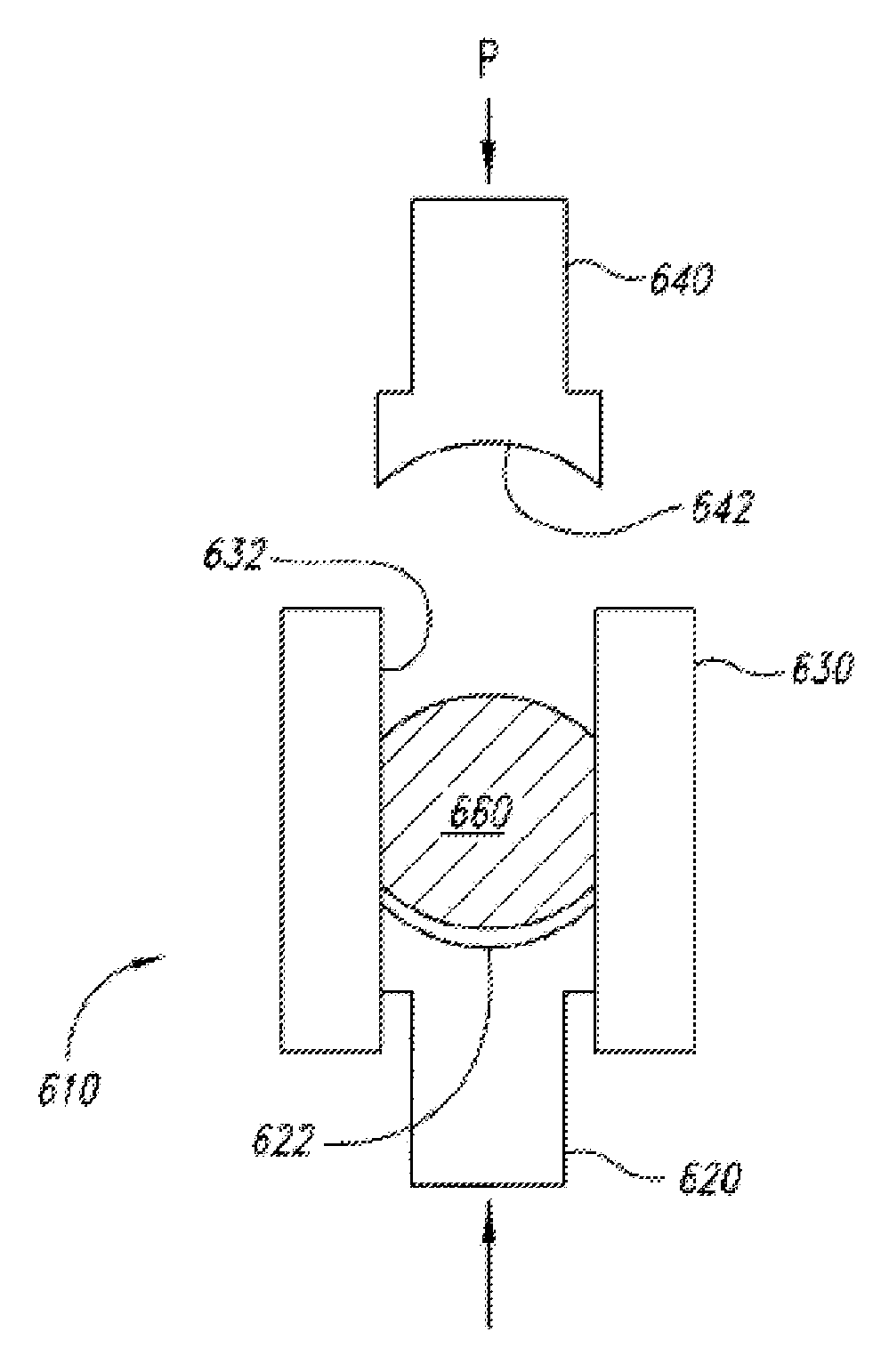 System and method for uniaxial compression of an article, such as a three dimensionally printed dosage form
