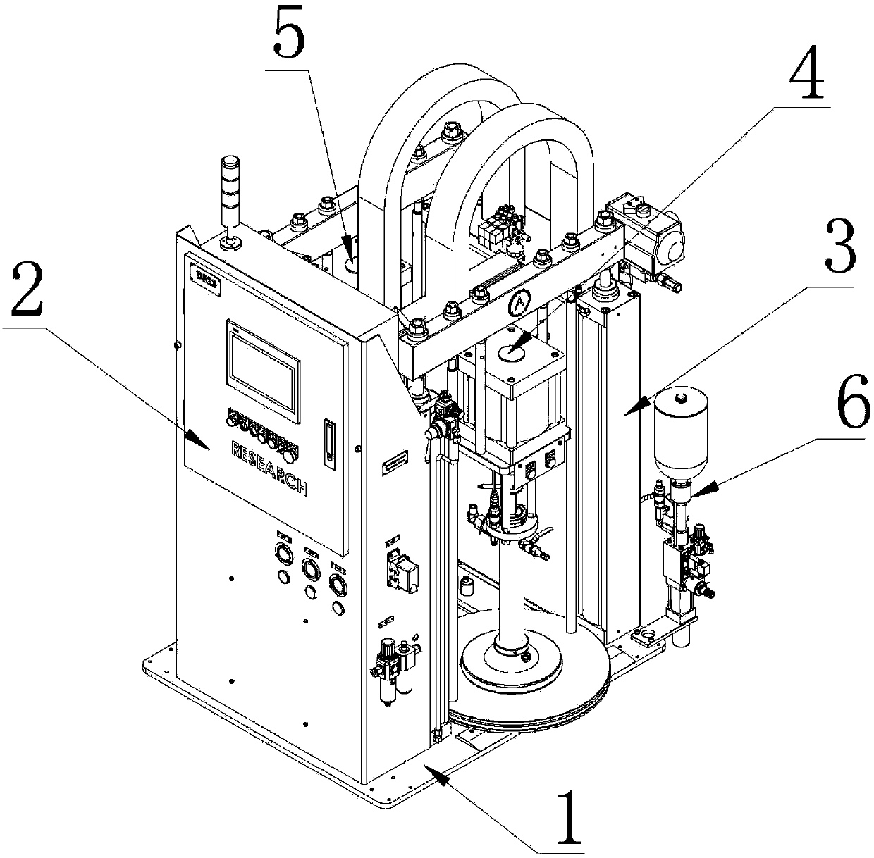 A precise liquid silicone injection machine and its production line for silicone products