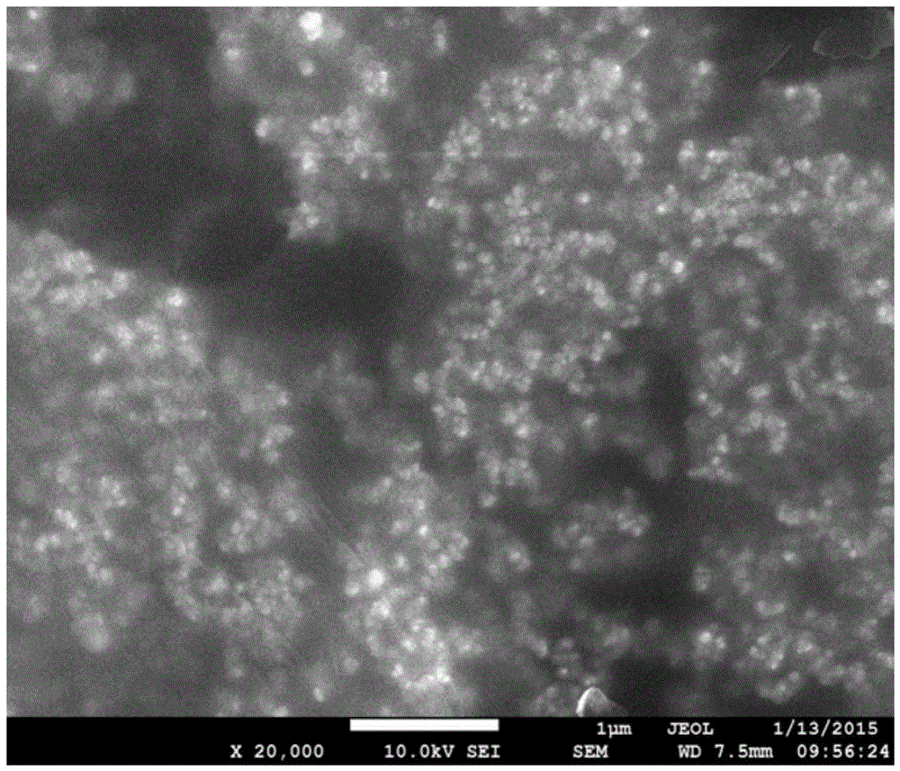 Oxidized graphene/pure graphene/polyaniline ternary conductive composite material and preparation method thereof