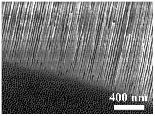 A method for removing the cap layer in the preparation of SIC nanostructures by anodic oxidation