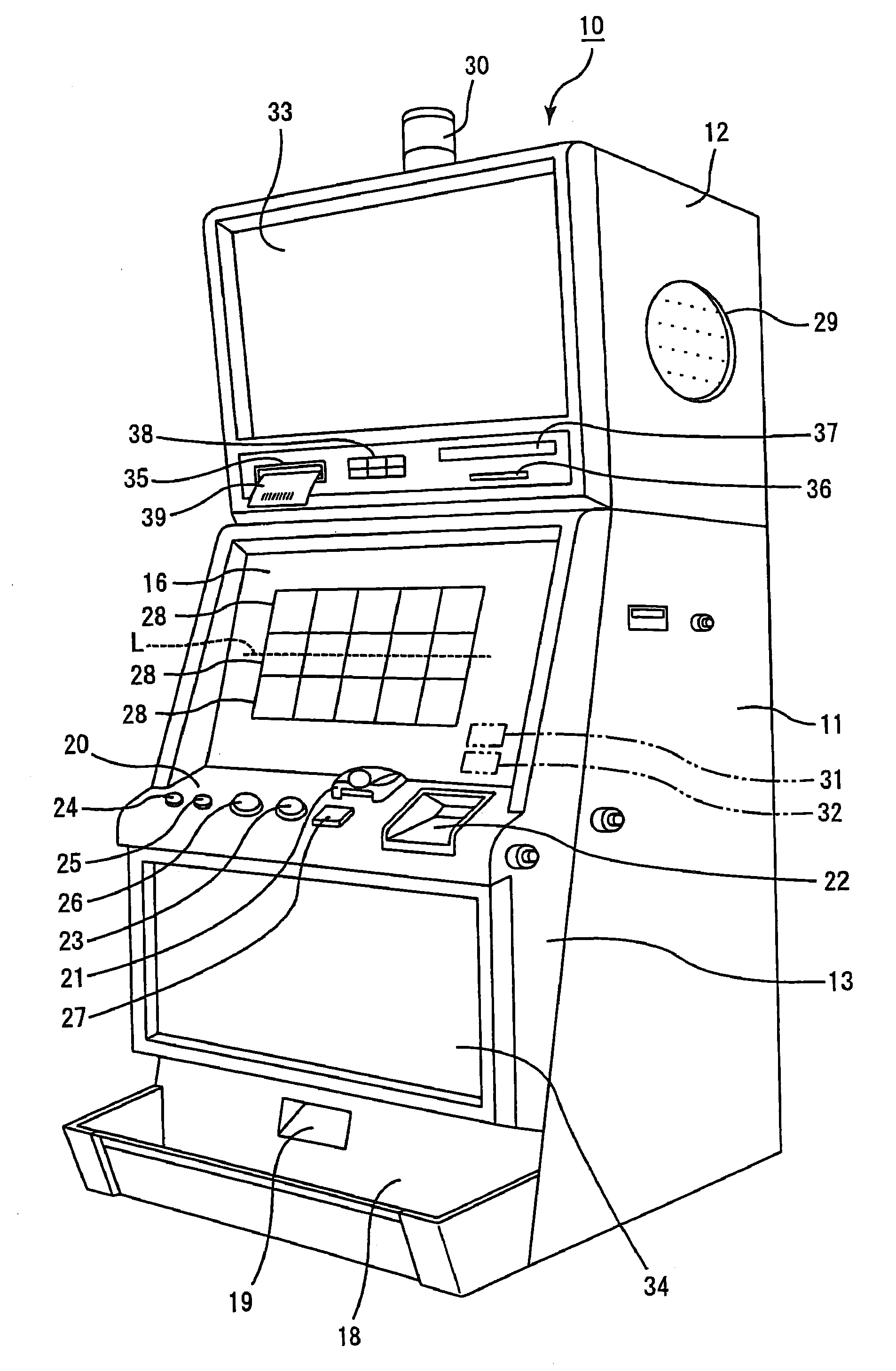 Gaming Machine Executing A Bonus Game And Control Method Thereof