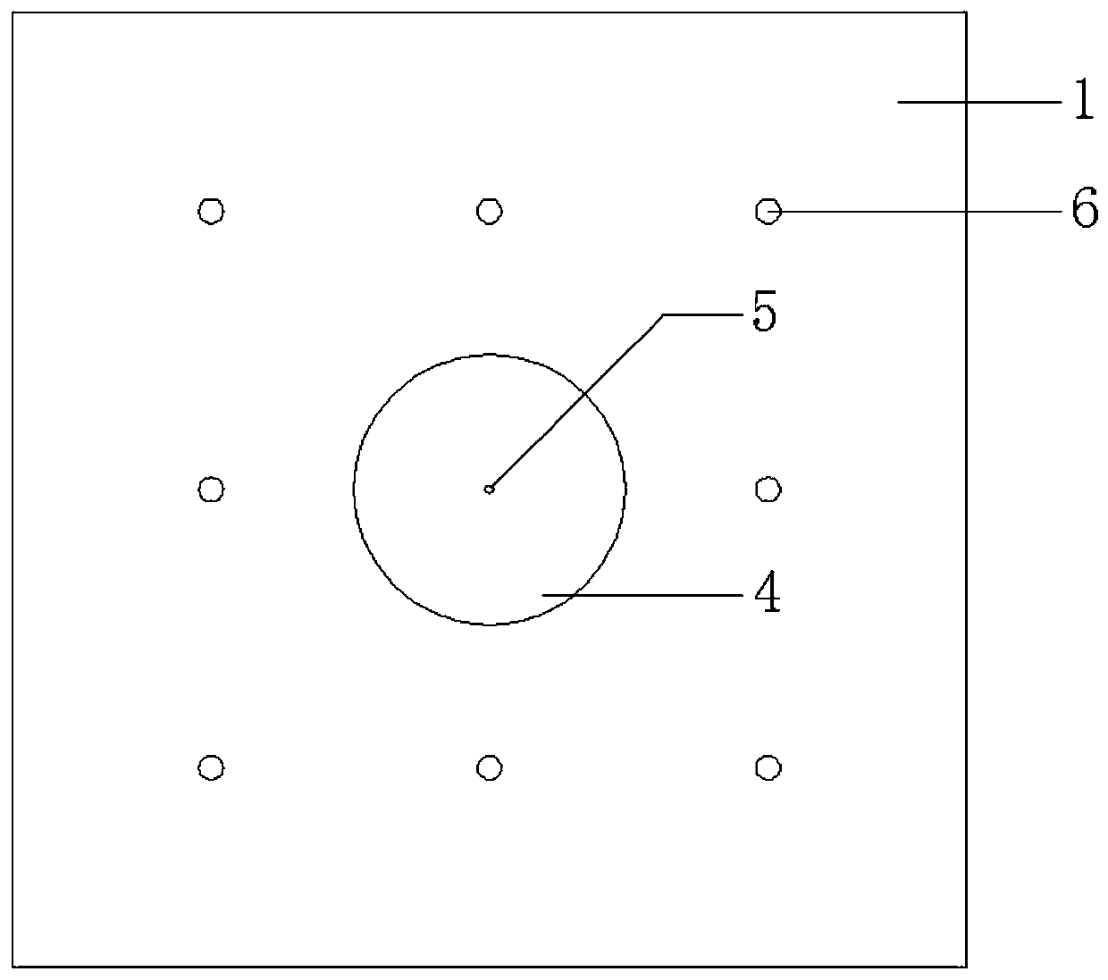 Replaceable plate insertion type energy dissipation column base structure