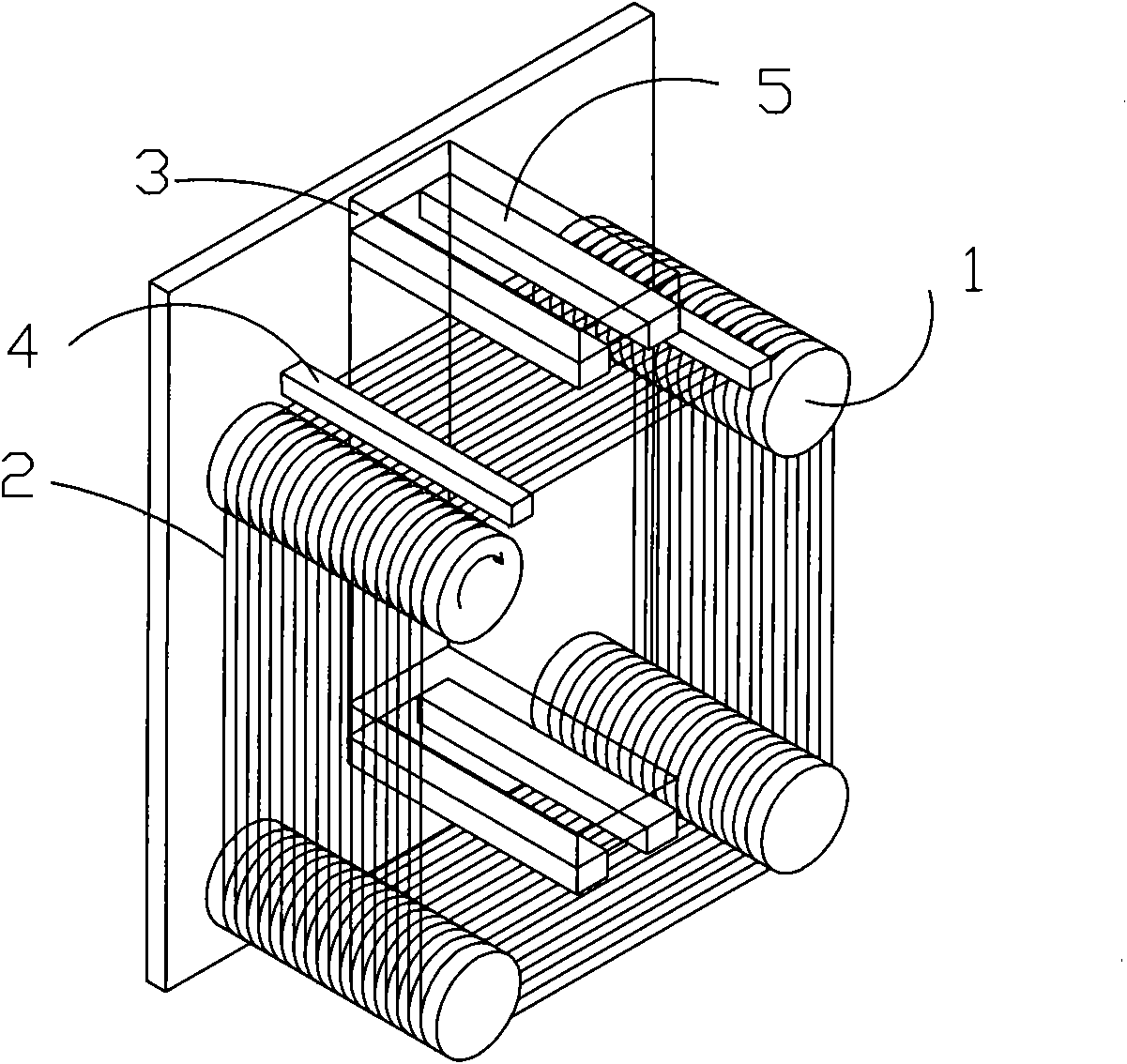 Method and device thereof for linearly cutting silicon slice