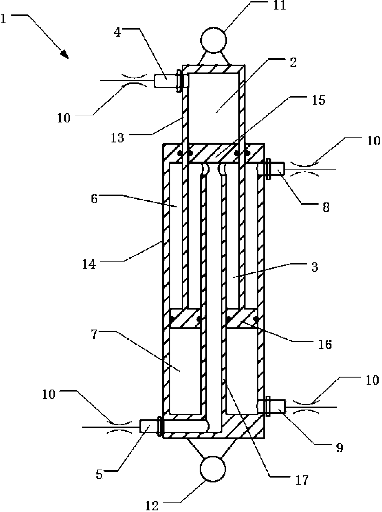 Vehicle suspension units and interconnection suspension system