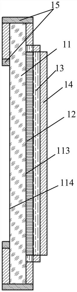 Display assembly and bearing device