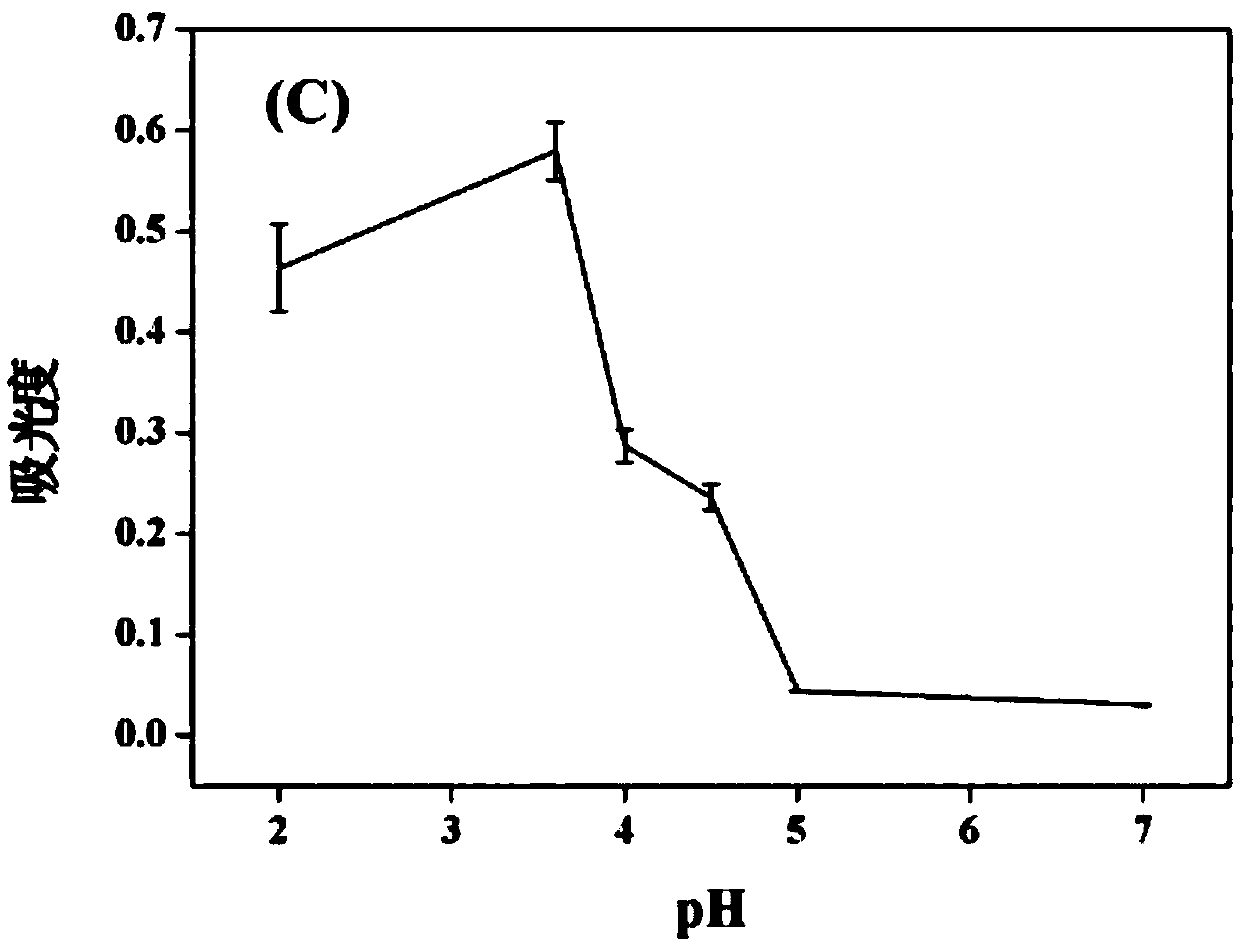 Nanometer porphyrin catalyst and method for catalyzing TMB color development by using nanometer porphyrin catalyst