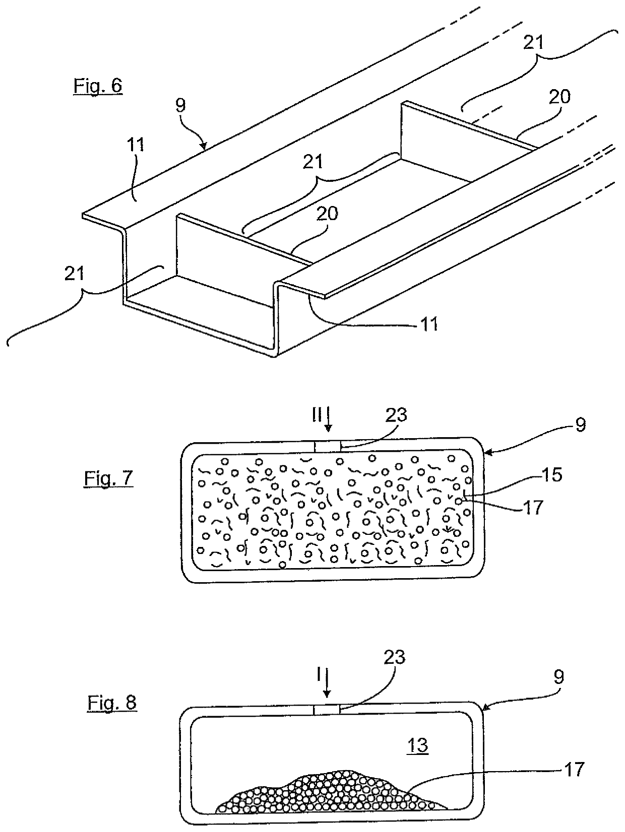 Method for the production of a vehicle body element and vehicle body element