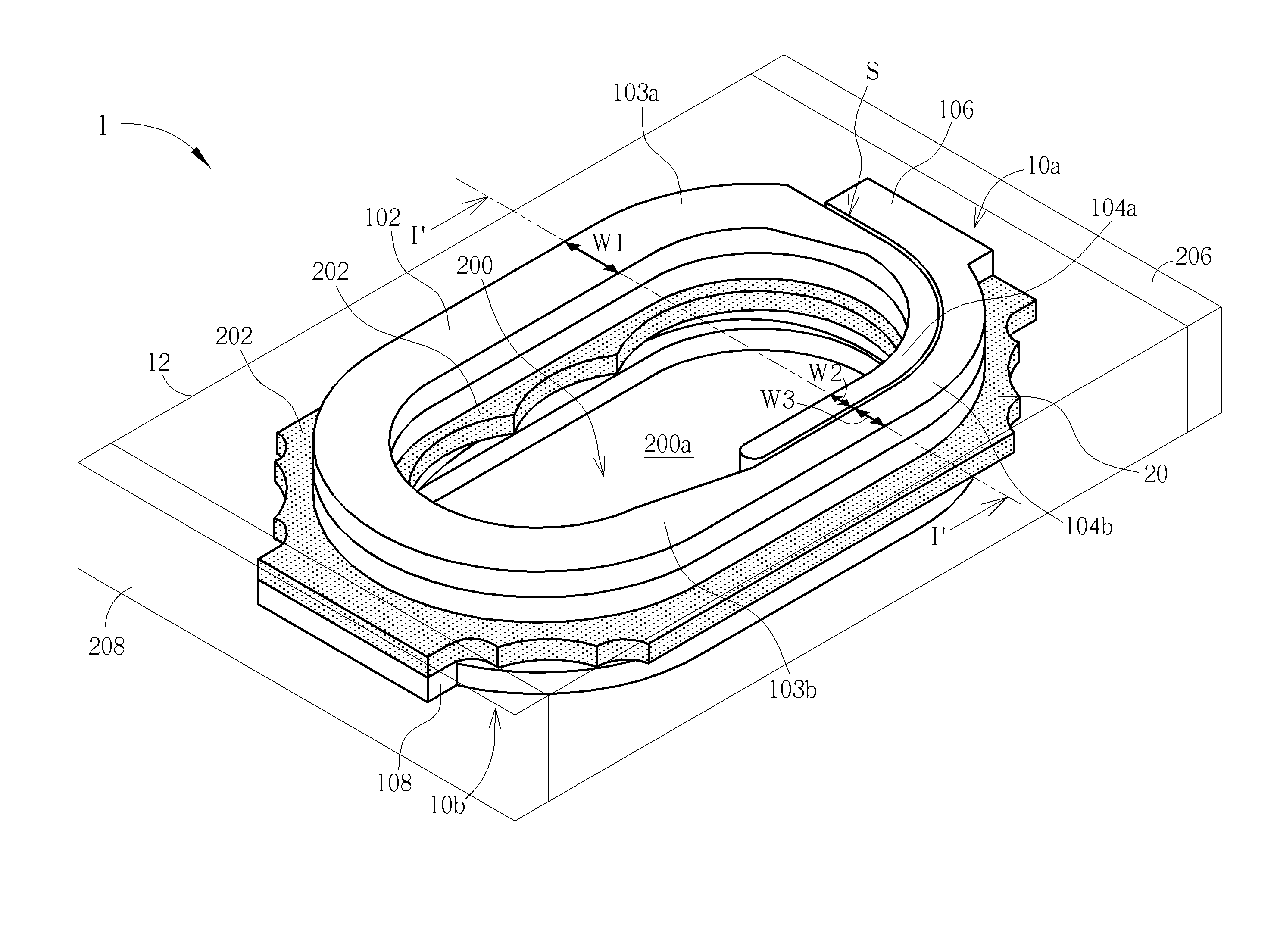 Coil structure and electromagnetic component using the same