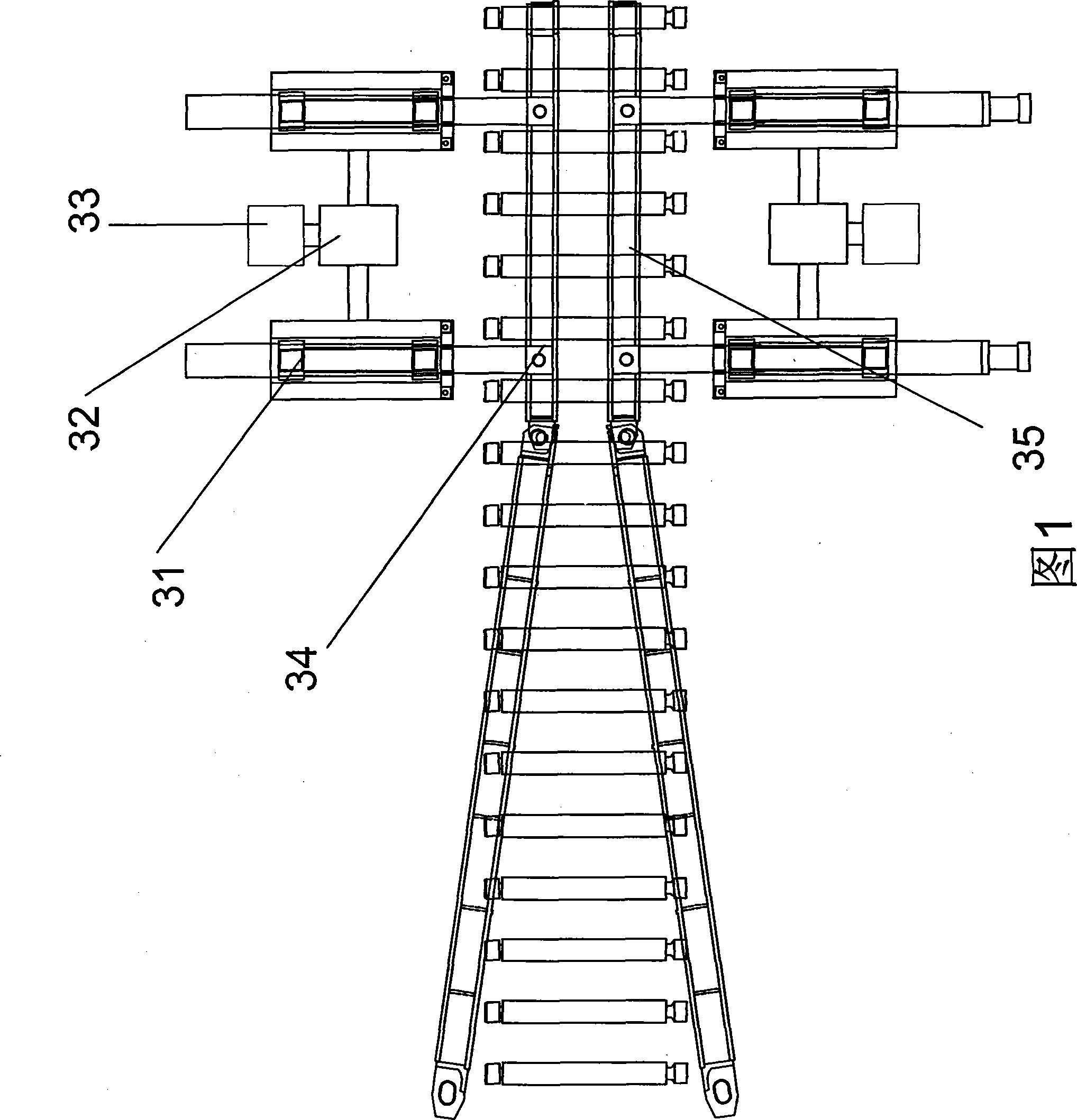 Control method of alternative pressure of side guides of hot strip mill coiler