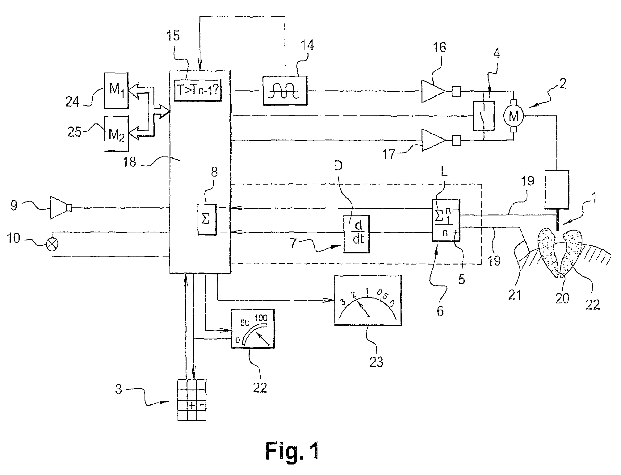 Rotatable file dental treating device