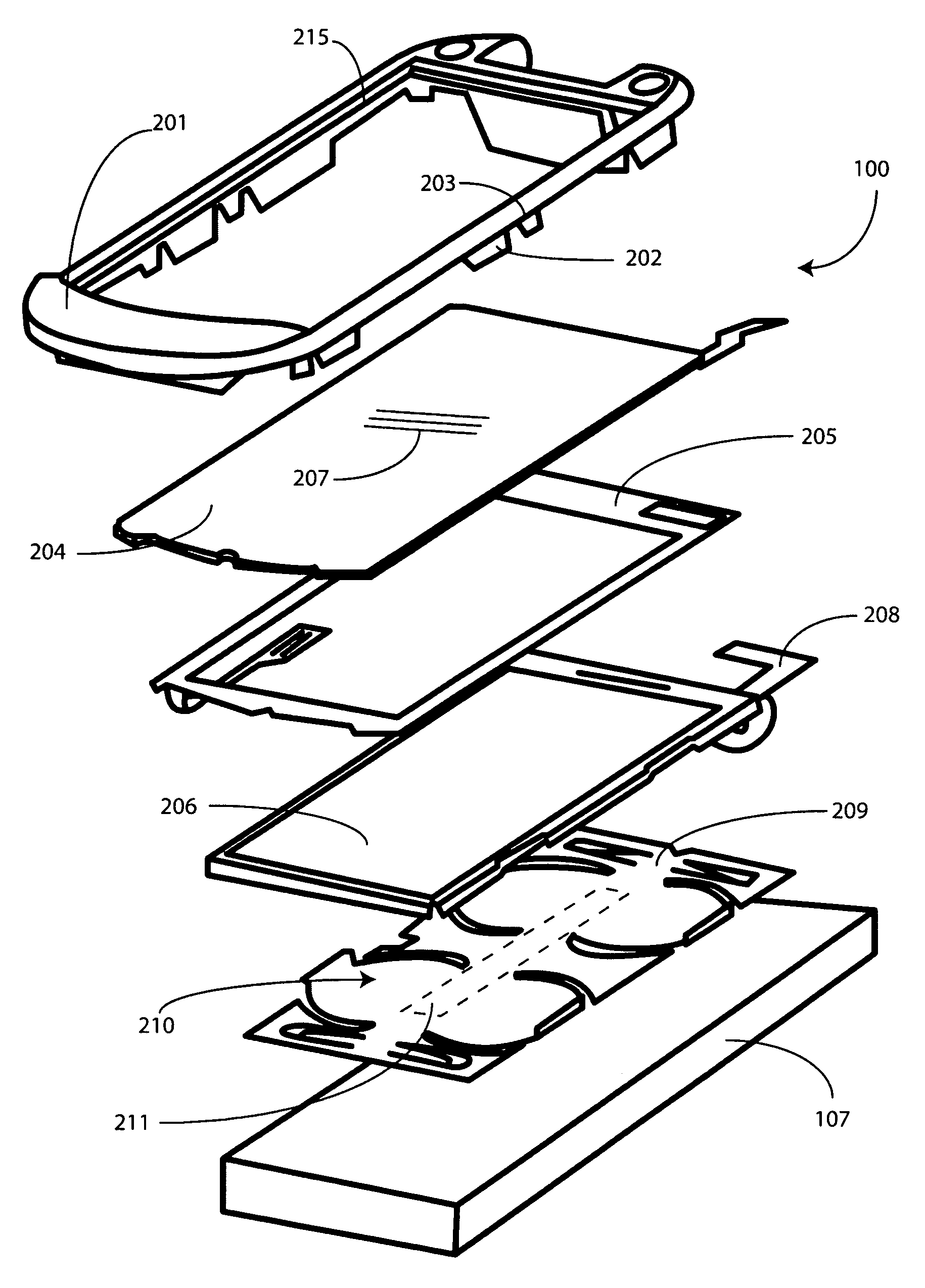 Electronic device with localized haptic response