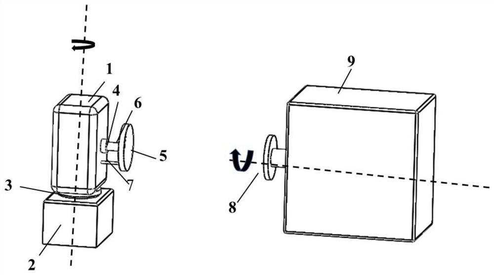 Non-contact transmission mechanism for extreme non-structural environment