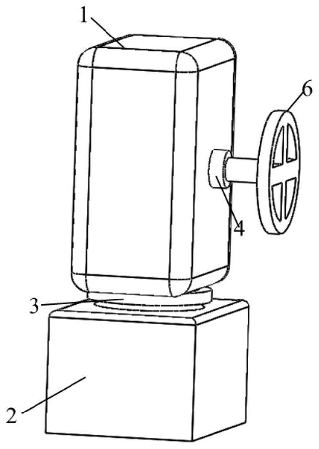 Non-contact transmission mechanism for extreme non-structural environment