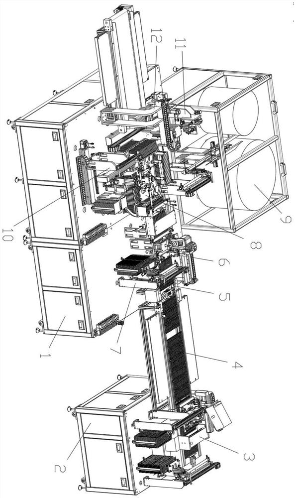 Automatic screening and packaging equipment for medical test paper