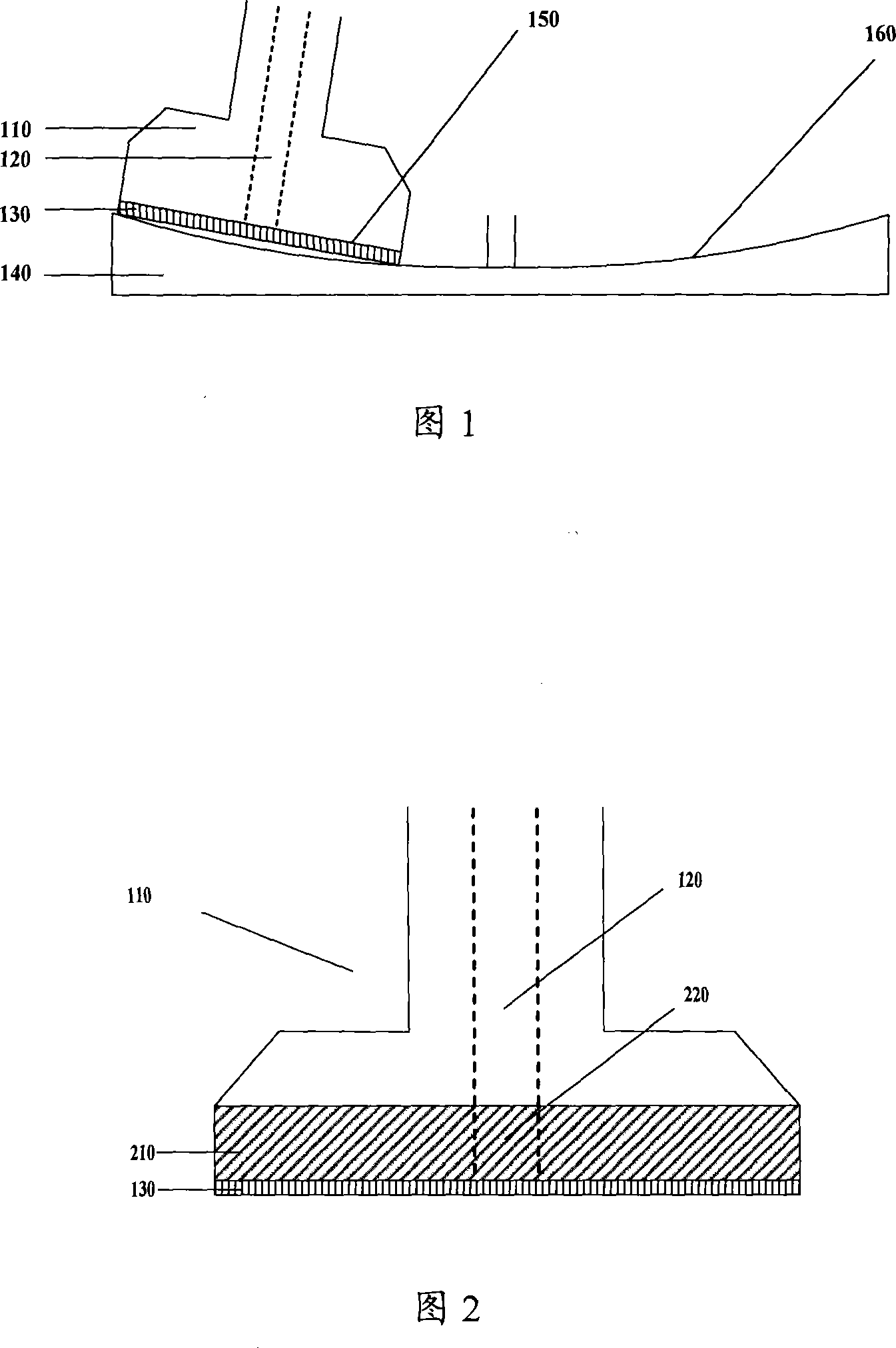 Angle lapping device for silicon chip edge