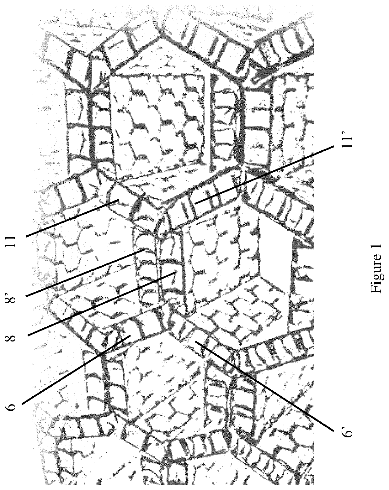 Honeycomb core with hierarchical cellular structure