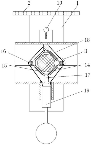 Automatic cable deicing device based on cam transmission principle