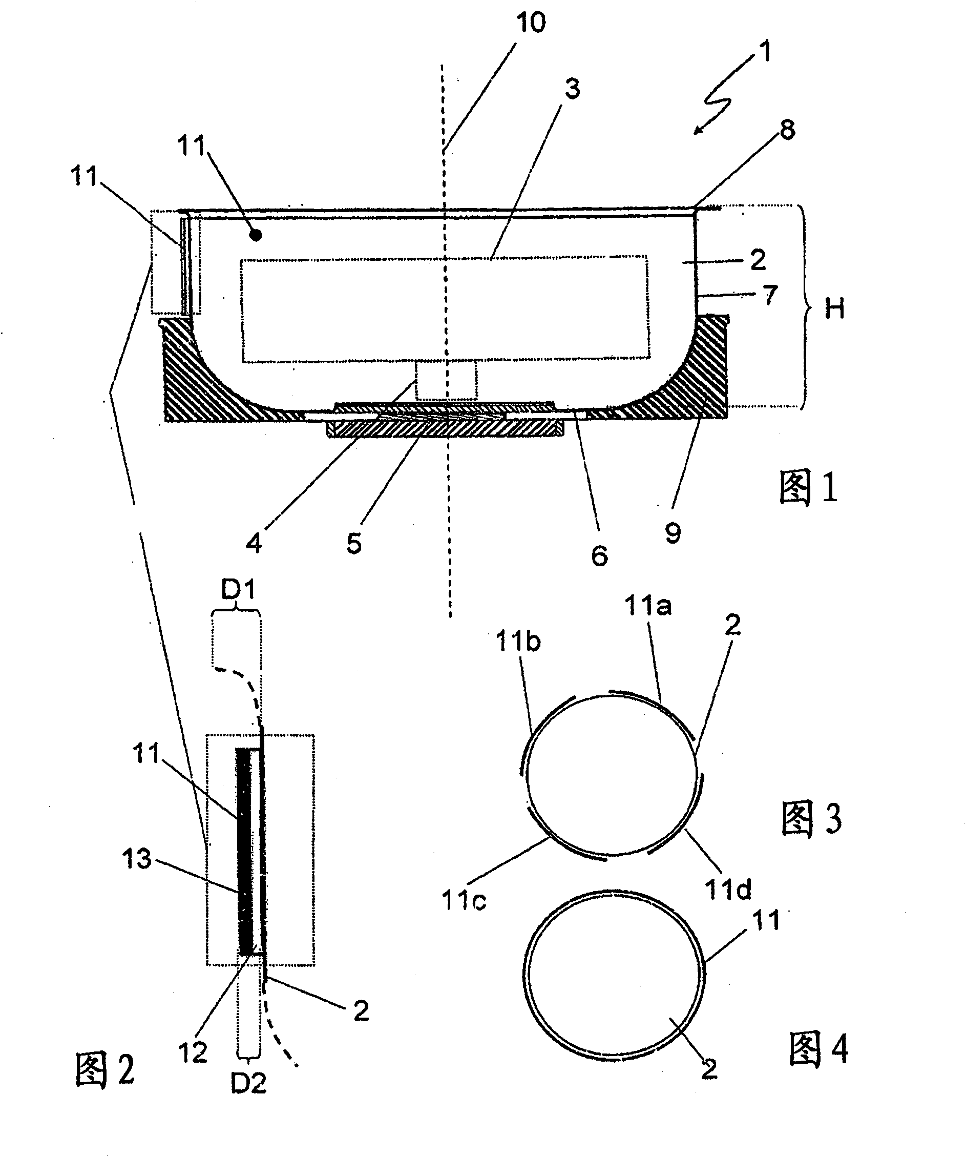 Low-noise rotor chamber for a centrifuge
