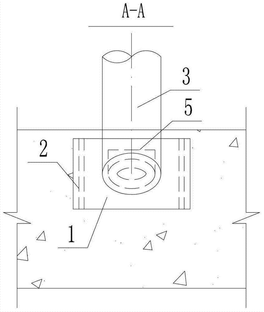 Spatial panel point structure of steel truss and web PC (poly carbonate) combined bridge and construction method of spatial panel point