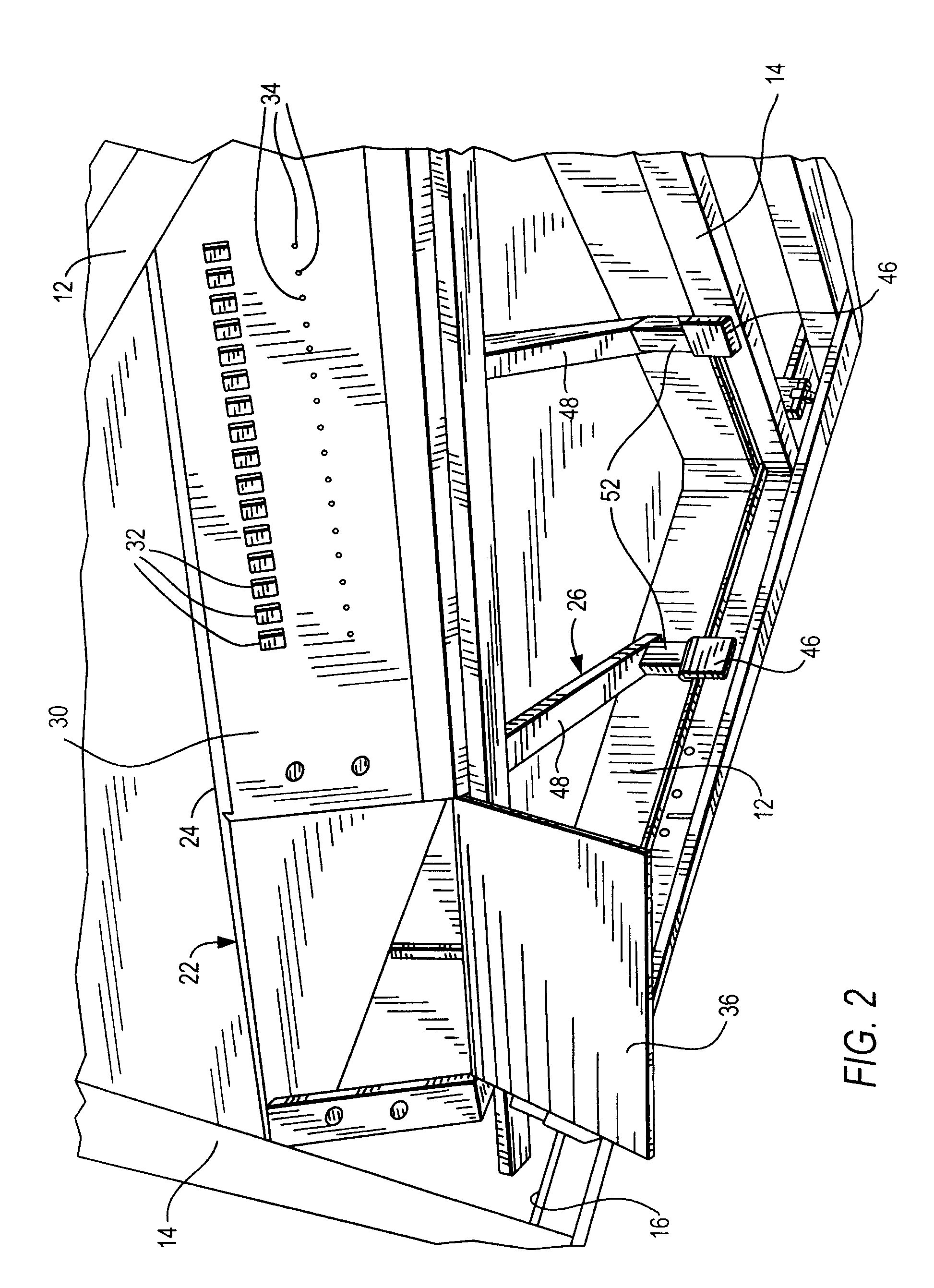 Accessible control panel for overhead electrical apparatus in a suspended ceiling system