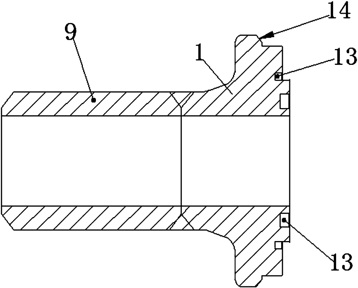 Ultralow temperature high-pressure insulation connector