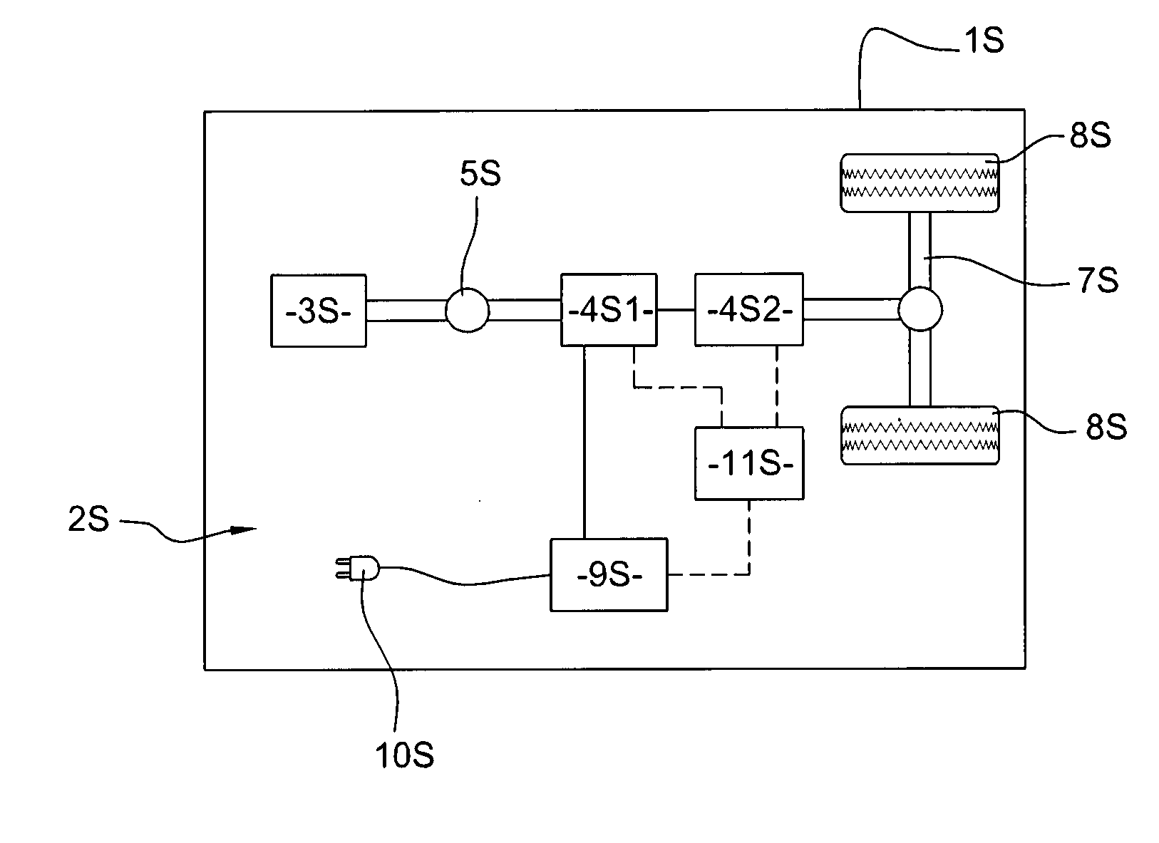 Method for controlling a hybrid traction assembly and hybrid vehicle controlled according to such a method