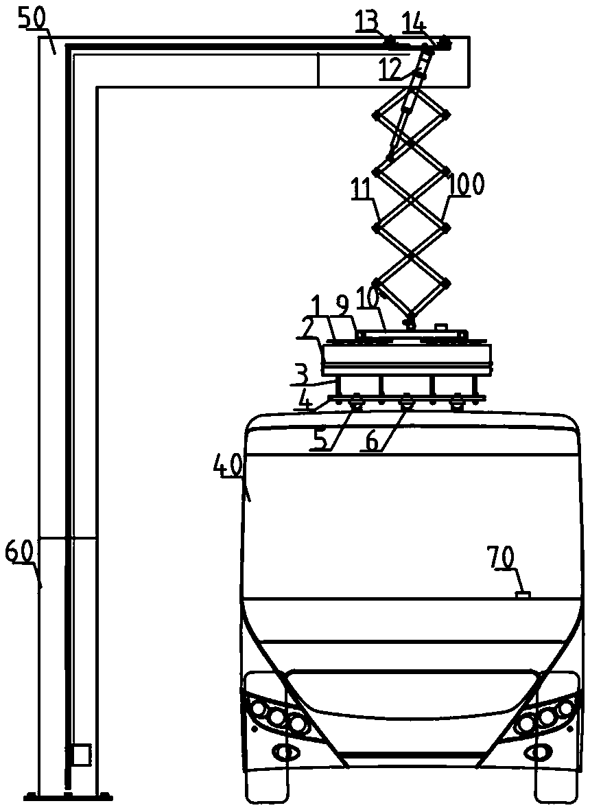 Vehicle charging system, vehicle charging station and rechargeable car