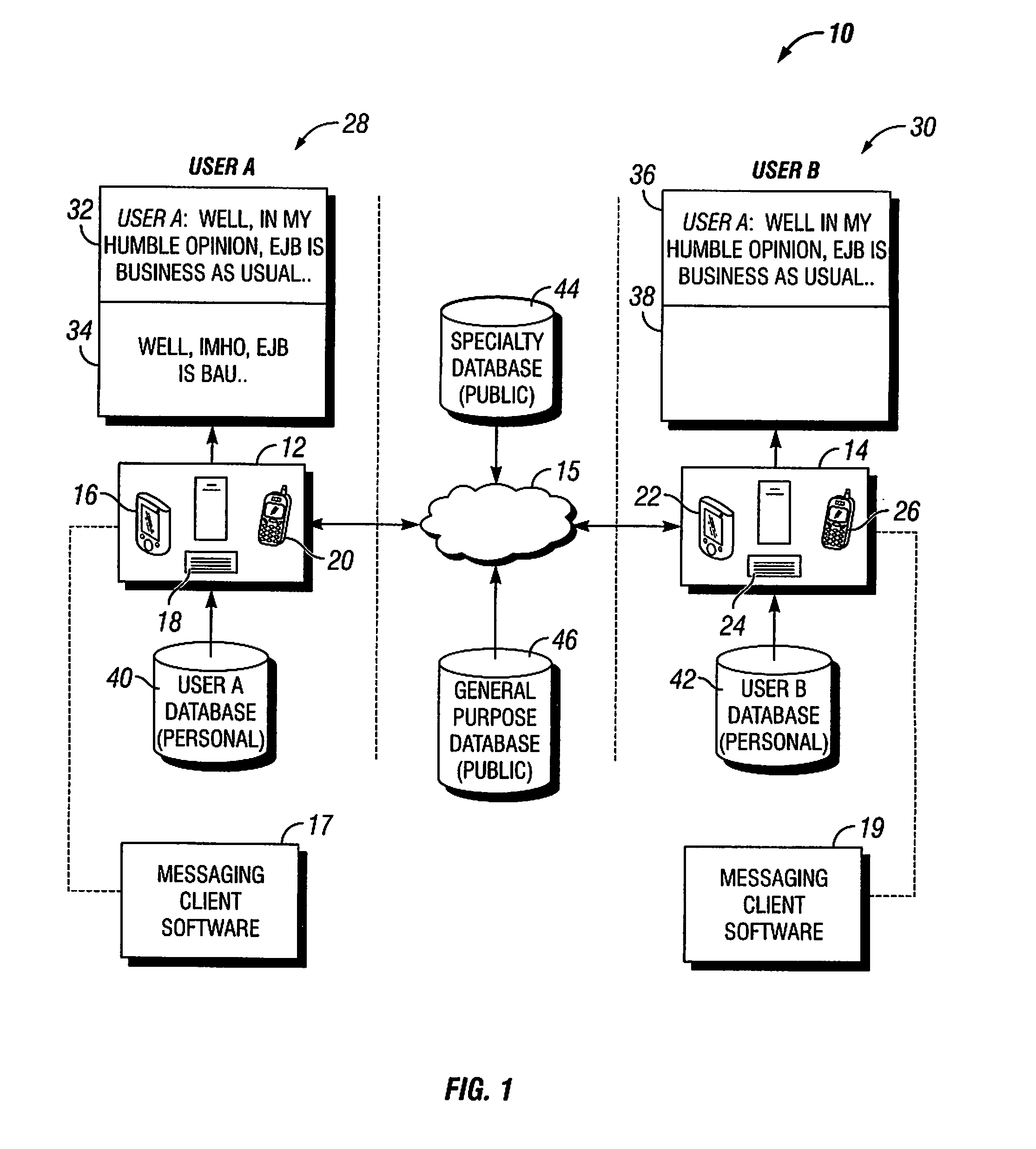 Resolution of abbreviated text in an electronic communications system
