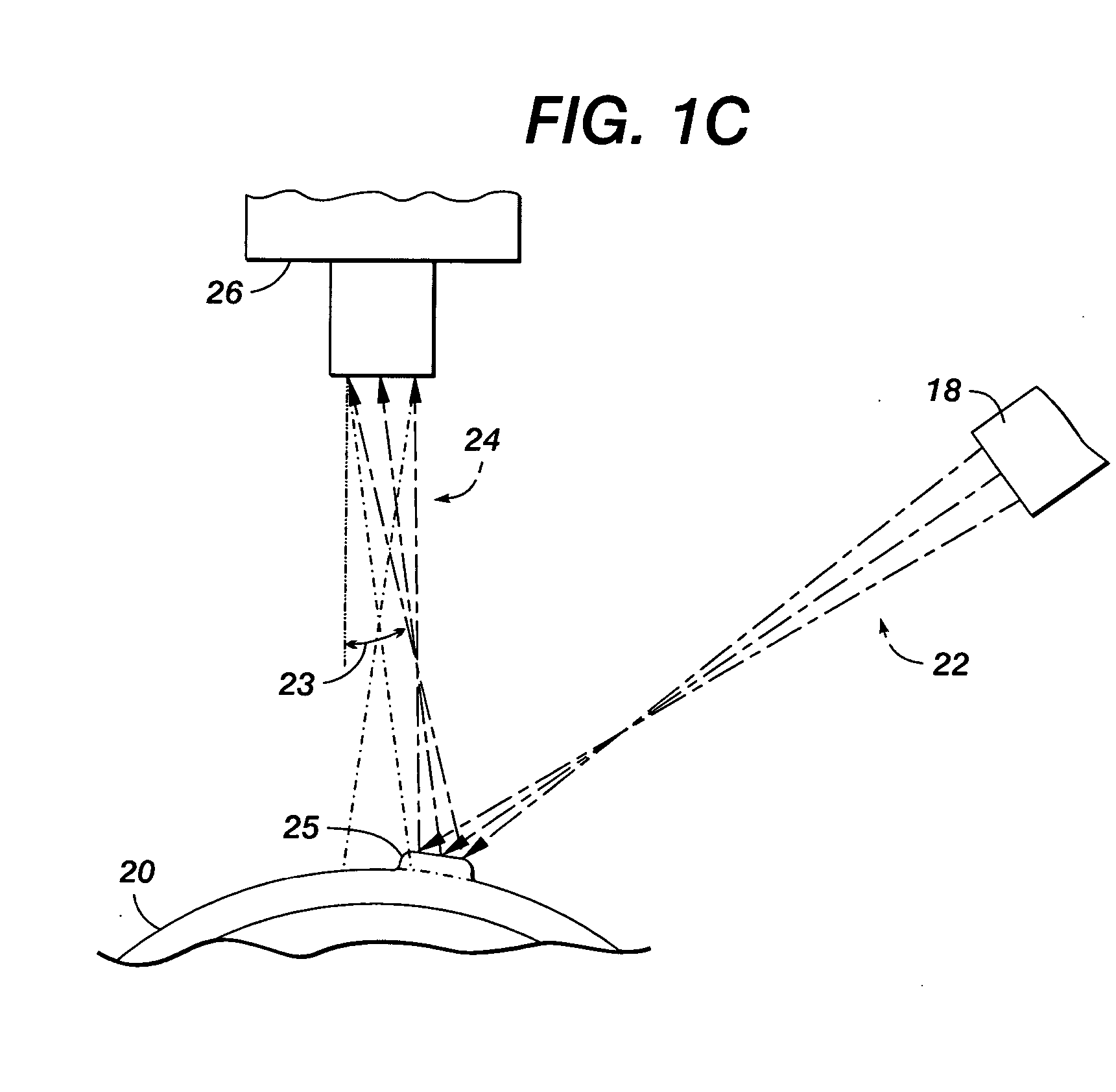 Fiber optic specular surface flaw detection