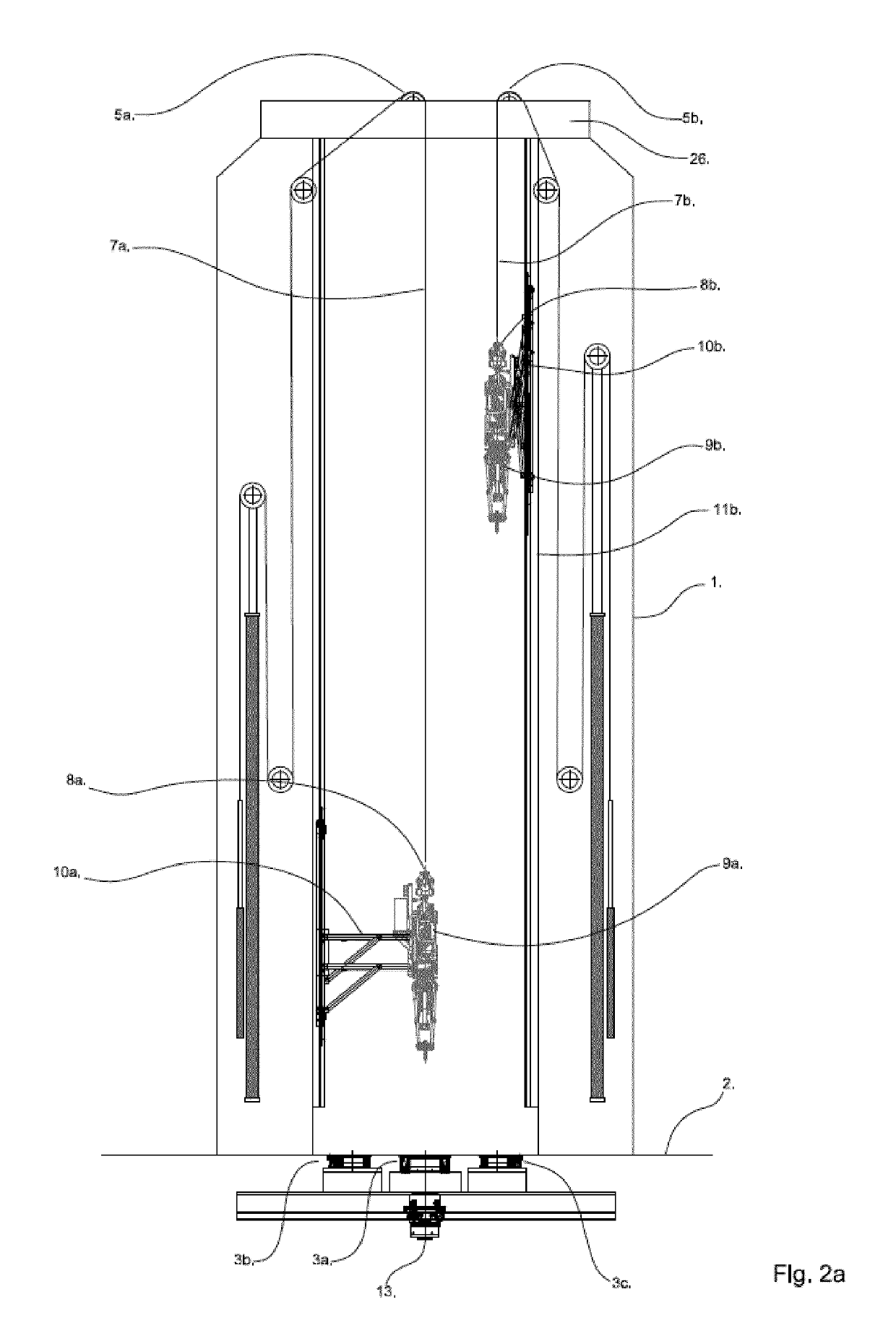 Offshore drilling rig and a method of operating the same