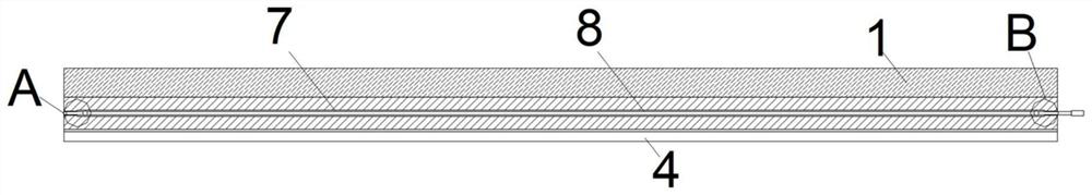 Novel heating type carpet and manufacturing process thereof