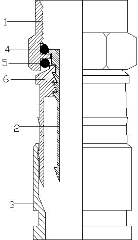 Radio-frequency coaxial connector for cable television system