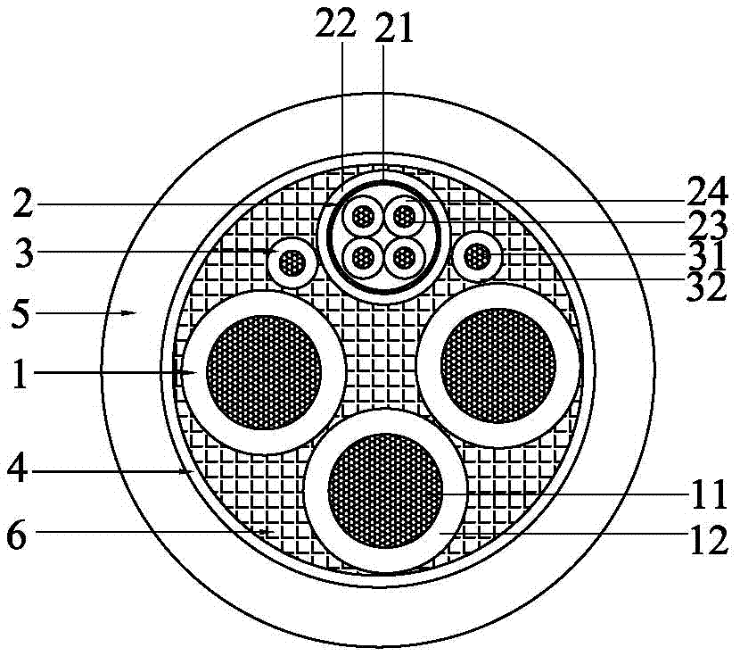 New energy AC charging cable