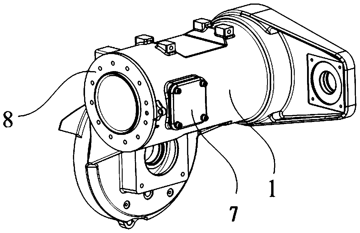 A limit device for large-stroke joints of industrial robots