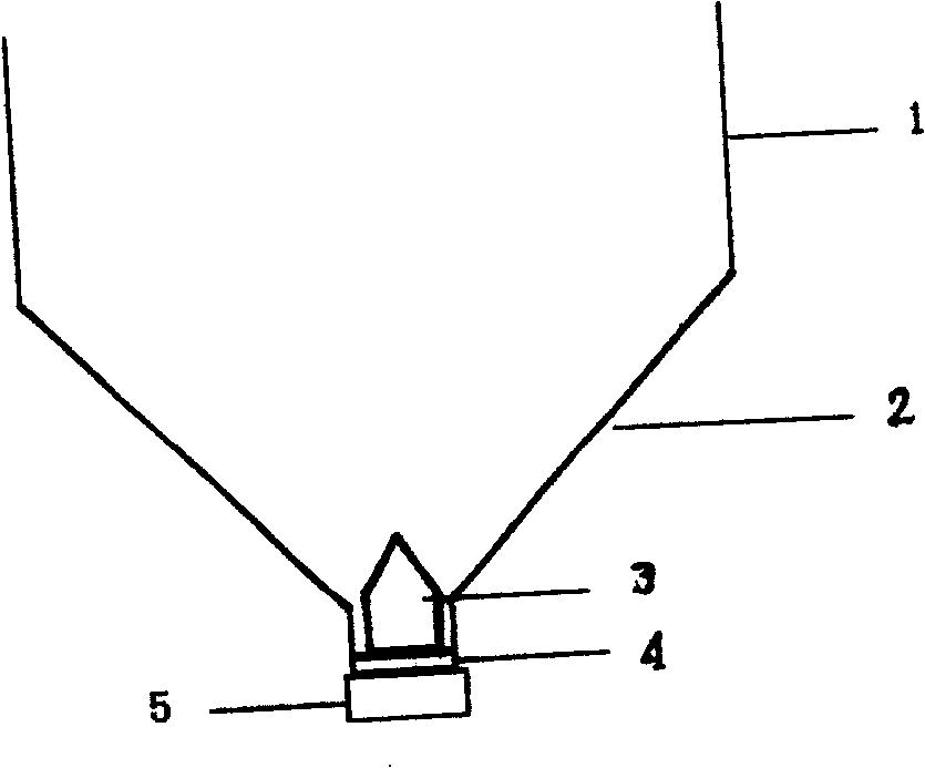 Crystal quick growth device using solution method