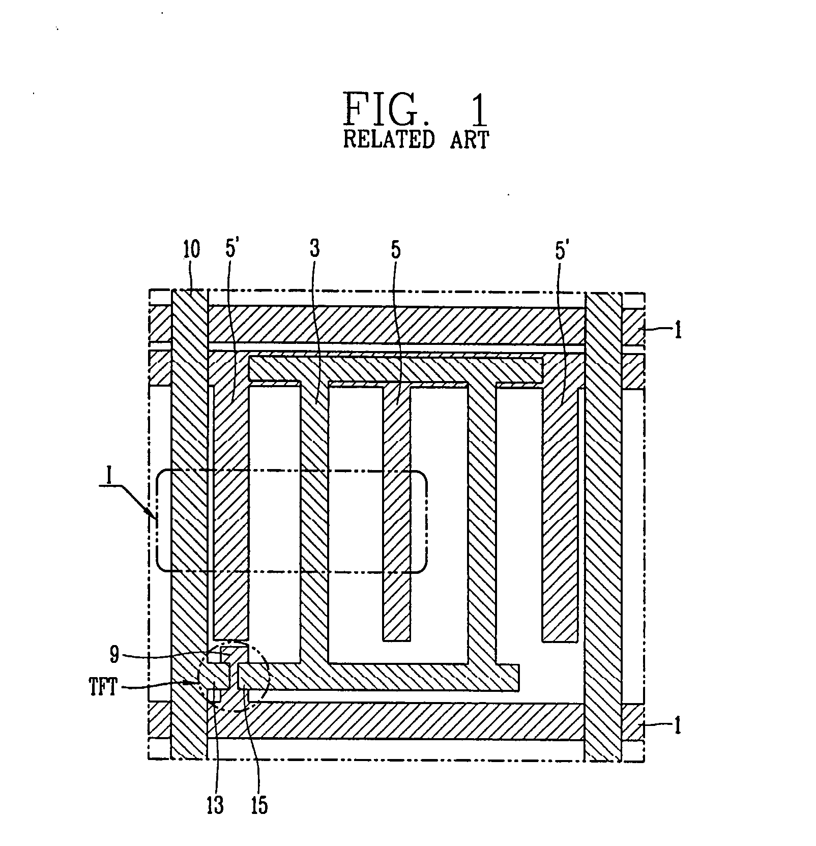 In-plane switching mode liquid crystal display device