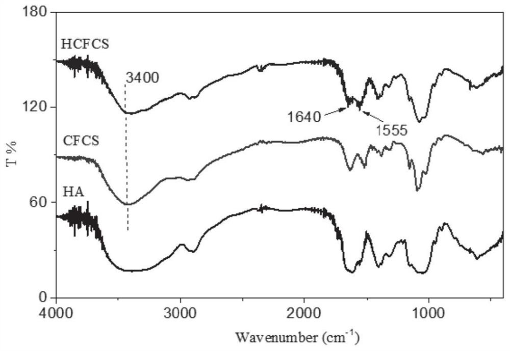 Targeted chitosan cross-linked gel as well as preparation method and application thereof